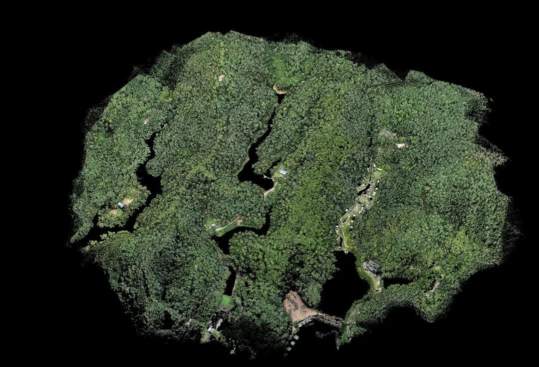 大疆禅思L2激光雷达第一手实测数据 - 万航星空